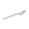 Dixie® Plastic Cutlery, Heavyweight Forks, White, 100/Box Utensils-Disposable Fork - Office Ready