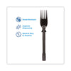 Dixie® SmartStock® Tri-Tower Dispensing System Cutlery, Forks, Mediumweight, Polypropylene, Black, 40/Pack, 24 Packs/Carton Utensils-Disposable Fork - Office Ready