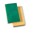 3M™ Niagara™ Medium Duty Scrubbing Sponge 74N, 3.6 x 6, 1" Thick, Yellow/Green, 20/Carton Scrub Sponges - Office Ready