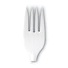 Dixie® Plastic Cutlery, Mediumweight Forks, White, 1,000/Carton Utensils-Disposable Fork - Office Ready