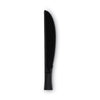 Dixie® Plastic Cutlery, Heavy Mediumweight Knives, Black, 100/Box Utensils-Disposable Knife - Office Ready