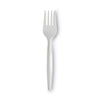 Dixie® Plastic Cutlery, Mediumweight Forks, White, 1,000/Carton Utensils-Disposable Fork - Office Ready