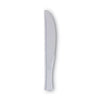 Dixie® Plastic Cutlery, Heavy Mediumweight Knife, 1,000/Carton Utensils-Disposable Knife - Office Ready