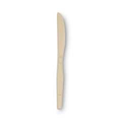 Dixie® SmartStock® Plastic Cutlery Refill, Knives, 7", Series-O Mediumweight Bio-Blend Beige, 40/Pack, 24 Packs/Carton