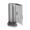 Dixie® SmartStock® Dining Utensil Dispenser, Forks, 10 x 8.78 x 24.75, Smoke Tower Utensil Dispensers - Office Ready