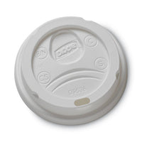 Dixie® Drink-Thru Lid, Fits 8oz Hot Drink Cups, Fits 8 oz Cups, White, 1,000/Carton Cup Lids-Hot Cup - Office Ready