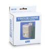 Tatco Visitor Arrival/Departure Chime, Battery Operated, 2.75w x 2d x 4.25h, Gray Door Bells/Chimes-Door Chime System - Office Ready