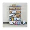 Alera® NSF Certified 6-Shelf Wire Shelving Kit, 48w x 18d x 72h, Silver Shelving Units-Multiuse Shelving-Open - Office Ready