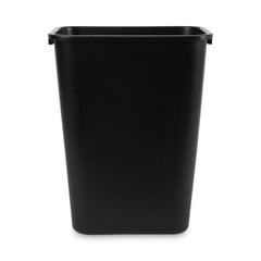 Boardwalk?« Soft-Sided Wastebasket, 41 qt, Plastic, Black