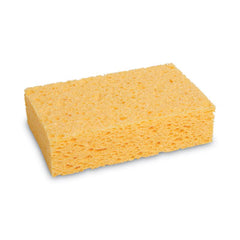 Boardwalk® Cellulose Sponges, 3.67 x 6.08, 1.55" Thick, Yellow, 24/Carton