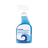 Boardwalk® Industrial Strength Glass Cleaner with Ammonia, 32 oz Trigger Spray Bottle Cleaners & Detergents-Glass Cleaner - Office Ready