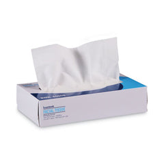 Boardwalk® Facial Tissue, 2-Ply, White, Flat Box, 100 Sheets/Box, 30 Boxes/Carton
