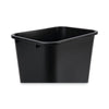 Boardwalk?« Soft-Sided Wastebasket, 41 qt, Plastic, Black Deskside All-Purpose Wastebaskets - Office Ready
