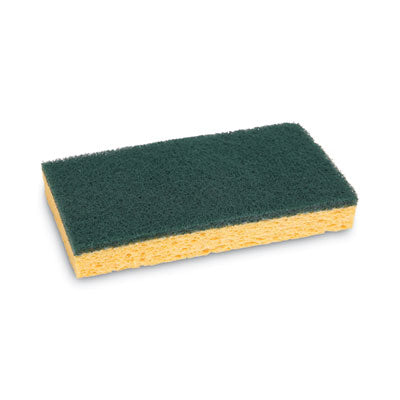 Boardwalk® Scrubbing Sponges, Medium Duty, 3.6 x 6.1, 0.75