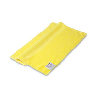 Boardwalk® Microfiber Cleaning Cloths, 16 x 16, Yellow, 24/Pack Washable Cleaning Cloths - Office Ready