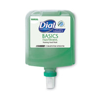 Dial® Professional Basics Hypoallergenic Foaming Hand Wash Refill for Dial 1700 Dispenser, Honeysuckle, with Vitamin E, 1.7 L, 3/Carton Foam Soap Refills - Office Ready