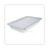 Boardwalk® Aluminum Steam Table Pan Lids, Fits Full-Size Pan, Deep,12.88 x 20.81 x 0.63, 50/Carton Steam Table Pan Lids - Office Ready