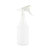 Boardwalk® Embossed Spray Bottle, 24 oz, Clear, 24/Carton Empty Bottles-Mixer/Dispenser - Office Ready