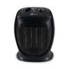 Alera® Ceramic Heater, 1,500 W, 7.12 x 5.87 x 8.75, Black Ceramic Convection Heaters - Office Ready