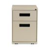 Alera® File Pedestal, Left or Right, 2-Drawers: Box/File, Legal/Letter, Putty, 14.96" x 19.29" x 21.65" File Cabinets-Vertical Pedestal - Office Ready