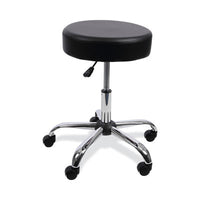 Alera® Height Adjustable Lab Stool, Backless, Supports Up to 275 lb, 19.69