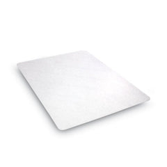 deflecto® EconoMat® Non-Studded All Day Use Chair Mat for Hard Floors, 46 x 60, Clear, Drop Ship Item