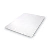 deflecto® EconoMat® Non-Studded All Day Use Chair Mat for Hard Floors, 46 x 60, Clear, Drop Ship Item Mats-Chair Mat - Office Ready