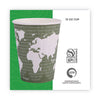 Eco-Products® World Art™ Insulated Hot Cups, PLA, 12 oz, 40/Packs, 15 Packs/Carton Cups-Hot Drink, Paper - Office Ready