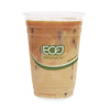Eco-Products® GreenStripe® Cold Drink Cups, 16 oz, Clear, 50/Pack, 20 Packs/Carton Cups-Cold Drink, PLA - Office Ready