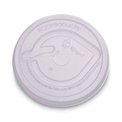 Eco-Products® Cold Drink Cup Lids, Fits 9 oz to 24 oz Cups, Clear, 100/Pack, 10 Packs/Carton