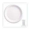 Eco-Products® Sugarcane Dinnerware, 9" dia, Natural White, 50/Packs Dinnerware-Plate, Bagasse - Office Ready