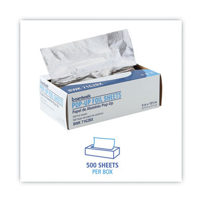 Premier Pop-Up Aluminum Foil Sheets, 12 X 10.75, 500/box, 6 Boxes/carton