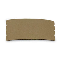 Boardwalk® Cup Sleeves, Fits 10 oz to 20 oz Hot Cups, Kraft, 1,200/Carton Cup Sleeves-Kraft - Office Ready