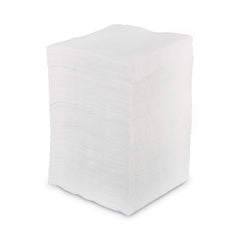 Boardwalk® Lunch Napkins, 1-Ply, 12" x 12", White, 6000/Carton