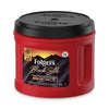 Folgers® Coffee, Black Silk, 24.2 oz Canister, 6/Carton Beverages-Coffee, Bulk Ground - Office Ready