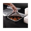 Boardwalk® Aluminum Steam Table Pans, Half-Size Deep—128 oz., 2.56" Deep, 10.38 x 12.75, 100/Carton  - Office Ready