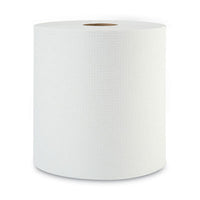 Boardwalk® White Paper Towel Rolls, 8