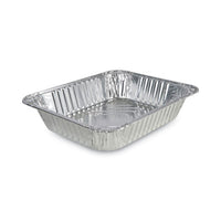 Boardwalk® Aluminum Steam Table Pans, Half-Size Deep—128 oz., 2.56