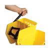 Boardwalk® Pro-Pac™ Side-Squeeze Wringer/Bucket Combo, 8.75 gal, Yellow Buckets/Wringers-Combo - Office Ready