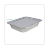Boardwalk® Aluminum Steam Table Pans, Half-Size Deep—128 oz., 2.56" Deep, 10.38 x 12.75, 100/Carton  - Office Ready