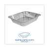 Boardwalk® Aluminum Steam Table Pans, Half-Size Deep—128 oz., 2.56" Deep, 10.38 x 12.75, 100/Carton  - Office Ready