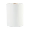 Boardwalk® White Paper Towel Rolls, 1-Ply, 8" x 600 ft, White, 2" Core, 12 Rolls/Carton Towels & Wipes-Hardwound Paper Towel Roll - Office Ready