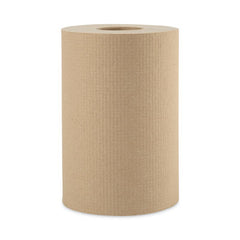 Boardwalk® Paper Towel Rolls, 8" x 350ft, 1-Ply Natural, 12 Rolls/Carton