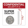 GBC® AutoFeed+ 100X Super Cross-Cut Home Office Shredder, 100 Auto/8 Manual Sheet Capacity Shredders-Super Cross-Cut - Office Ready