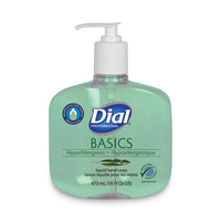 Dial?« Professional Basics MP Free Liquid Hand Soap, Unscented, 16 oz Pump Bottle, 12/Carton Liquid Soap, Moisturizing - Office Ready