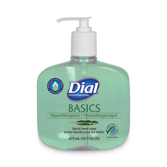 Dial?« Professional Basics MP Free Liquid Hand Soap, Unscented, 16 oz Pump Bottle, 12/Carton