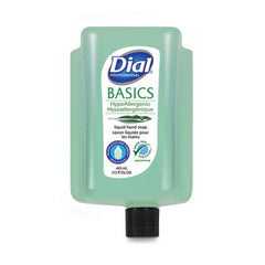 Dial® Professional Basics MP Free Liquid Hand Soap, Unscented, 15 oz Refill Bottle, 6/Carton