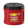 Folgers® Coffee, Half Caff, 25.4 oz Canister Beverages-Half-caffeinated Coffee, Bulk Ground - Office Ready