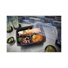 Pactiv Evergreen EarthChoice® Entrée2Go™ Takeout Container, 3-Compartment, 48 oz, 11.75 x 8.75 x 2.13, Black, 200/Carton Food Containers-Takeout Bowl/Base, Plastic - Office Ready