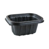 Pactiv Evergreen EarthChoice® Entrée2Go™ Takeout Container, 12 oz, 5.65 x 4.25 x 2.57, Black, 600/Carton Food Containers-Takeout Bowl/Base, Plastic - Office Ready